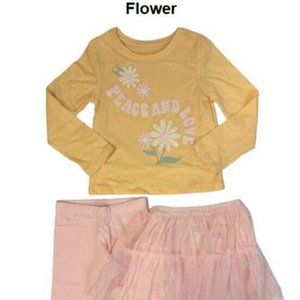 NWT Members Mark 2 Piece Mix And Match Tutu Set Girls Size 4.